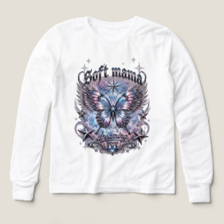 Vintage-Gotik-Schmetterling mit Flügeln