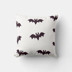 Vintage-Gotische Halloween-Schreckliche Fledermäus Kissen