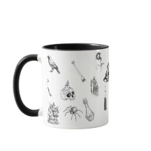 Vintage-Gotischer-Okkult-Becher