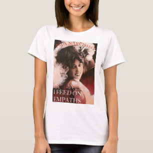 Vintage-Gotischer-Vampir-Narzisst-Scherz-T-Shirt T-Shirt