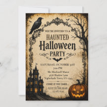 Vintage-Gotisches Halloween