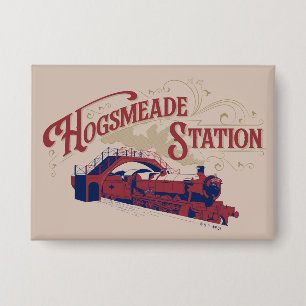 VINTAGE Grafik der HOGSMEADE-Station Button