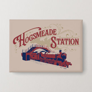 VINTAGE Grafik der HOGSMEADE-Station Button