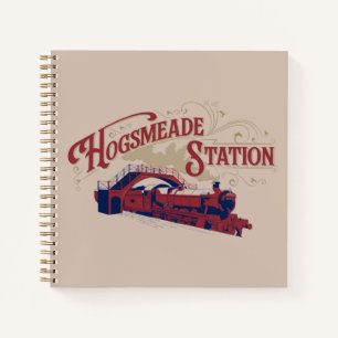 VINTAGE Grafik der HOGSMEADE-Station Notizbuch