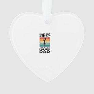 Vintage-Grafik-T-Shirt-Design für Vollzeit-Väter_1 Ornament