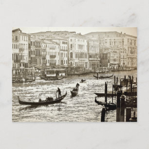 VINTAGE GRAND CANAL Postkarte
