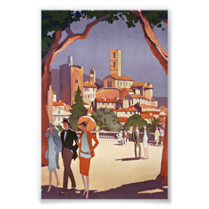 Vintage Grasse Sommer Kunst Fotodruck