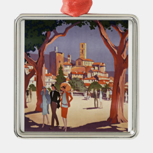 Vintage Grasse Sommerkunst Ornament Aus Metall