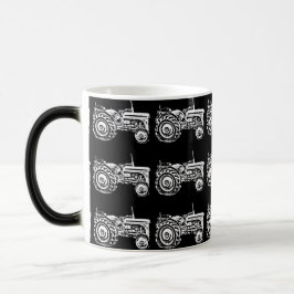 Vintage Grauschnecke-Zugmaschine für Tee Kaffeemas Verwandlungstasse