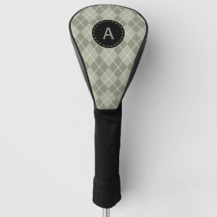 Vintage Green Raute Monogram Golf Club Cover Gesch Headcover