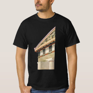 Vintage griechische Architektur, Athena-Tempel T-Shirt