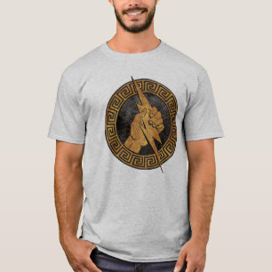 Vintage griechische Mythologie Faust des Zeus T-Sh T-Shirt