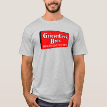 Vintage Griesdieck Bros. Bier Logo T-Shirt