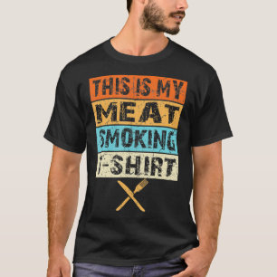 Vintage GRILLEN Raucher Das ist mein Geschenk zum  T-Shirt