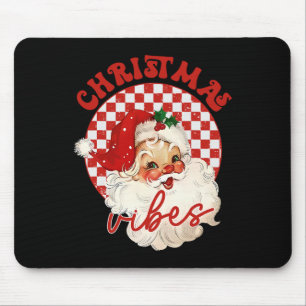 Vintage Groovy Weihnachtsmann Weihnachtsstimmung K Mousepad