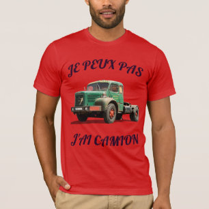Vintage-Gründer-LKW – Retro-Illustration eines Tru T-Shirt
