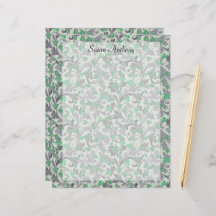 Vintage grüne Weinberge auf Trellis-Papier