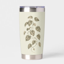 Vintage Grünes Pothos-Rebe