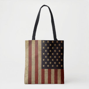 Vintage Grunge American Flag
