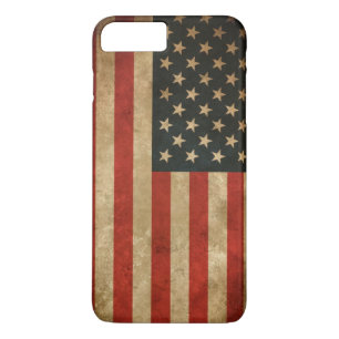 Vintage Grunge amerikanische Flagge - USA Patrioti Case-Mate iPhone Hülle