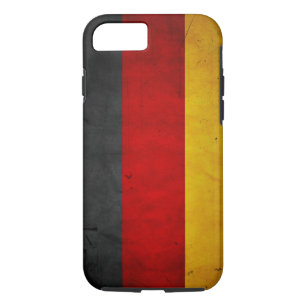 Vintage Grunge Deutschland-Flagge iPhone 8/7 Hülle
