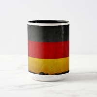 Vintage Grunge-Deutschland-Flagge