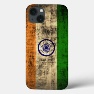 Vintage Grunge-Flagge von Indien Case-Mate iPhone Hülle