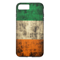 Vintage Grunge-Iren-Flagge