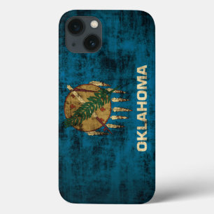 Vintage Grunge-Oklahoma-Flagge Case-Mate iPhone Hülle