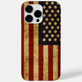 Vintage Grunge patriotische USA amerikanische Flag Case-Mate iPhone 14 Pro Max Hülle