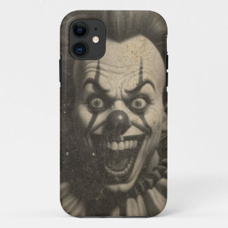 Vintage gruselige beängstigende Clown iPhone 11 Ha Case-Mate iPhone Hülle