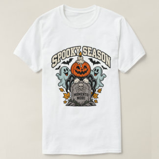 Vintage Gruselige Jahreszeit Halloween-Shirt, Retr T-Shirt