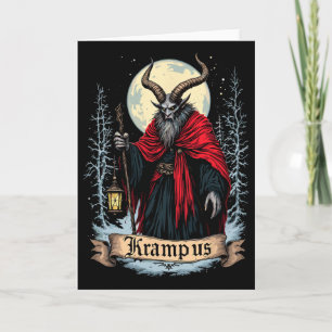 Vintage Gruss Vom Krampus Heiligabend Unartige Ki Karte