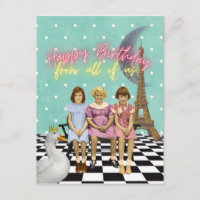 Vintage Grüße der Funky Group