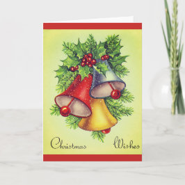 Vintage Grußkarte Feiertagskarte