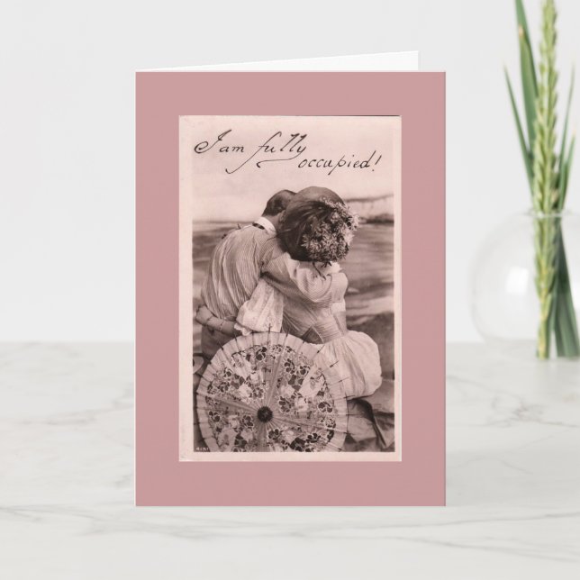 Vintage Grußkarte Karte (Vorderseite)