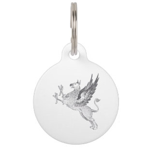 Vintage Gryphon Briefbeschwerer-Linie Kunst Tiermarke
