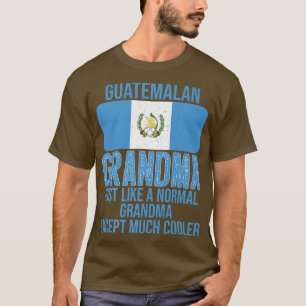 Vintage guatemaltekische Oma-Guatemala-Flagge für  T-Shirt