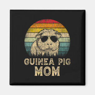 Vintage Guinea Schweinefleisch Mama Guinea Schwein Magnet