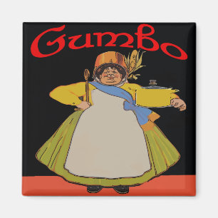 Vintage-Gumbo-Koch Magnet