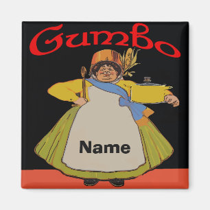 Vintage-Gumbo-Koch Magnet
