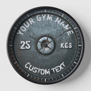 Vintage Gymnastikbesitzer oder User Funny Fitness Uhr