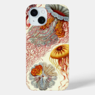 Vintage Haeckel Qualle iPhone 15 Hülle