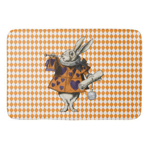 Vintage Halloween-Alice im Wunderland Badematte