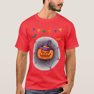Vintage Halloween and Pumpkin retro T-Shirt