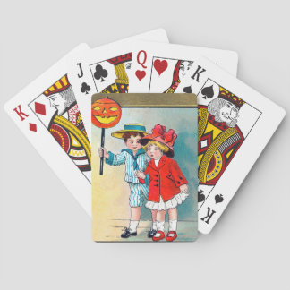 Vintage Halloween Art Playing Cards Spielkarten