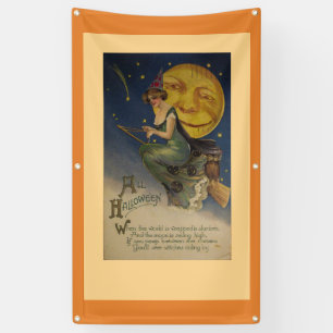 Vintage Halloween Banner