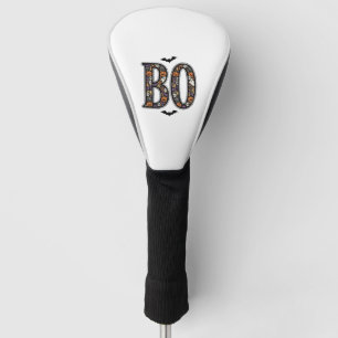 Vintage-Halloween-Boo-Doodle-Vektordesign_1 Golf Headcover