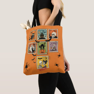 Vintage Halloween-Briefmarke