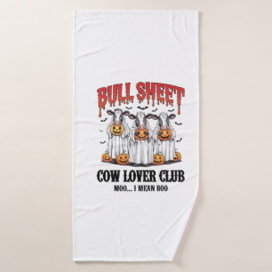 Vintage-Halloween-Bullen-Plakat Badehandtuch